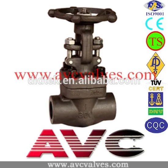 AVC Socket Weld Forged Steel Gate Valve