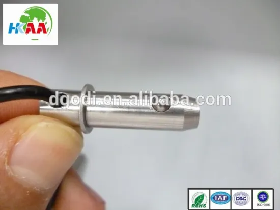 China fastener spring loaded pull ball lock pin