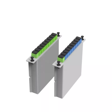Splitter PLC in fibra ottica: 1x4, 1x2, 1x8, 1x16 Tipo di inserimento Cassetta