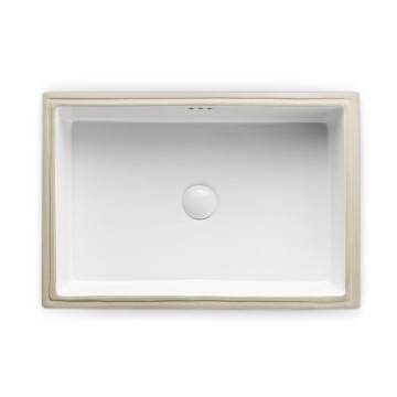 Top Quality Rectangular Ceramic Basin for Modern Bathroom