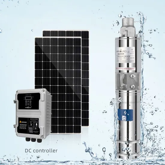 150M Screw Solar-Powered Submersible Borehole Water Pump System for Agriculture Irrigation: 0.75-inch Deep Well Pump