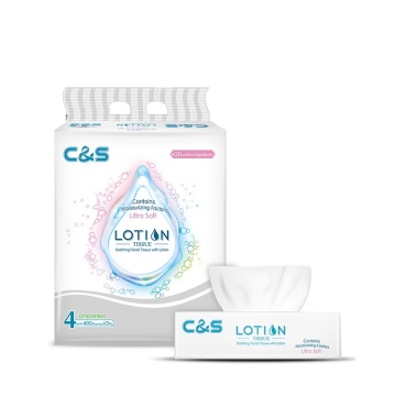 Customize 100 Sheets Lotion Facial Tissue