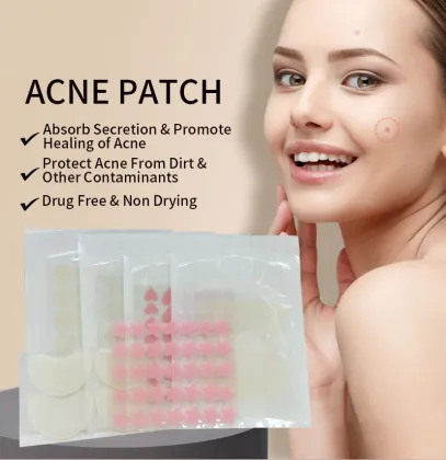 Hydrocolloid Acne Spot Treatment Patches - Blemish Remover & Scar Fix