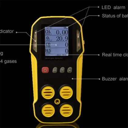 O2 Detecting Gas Single Gas Detector