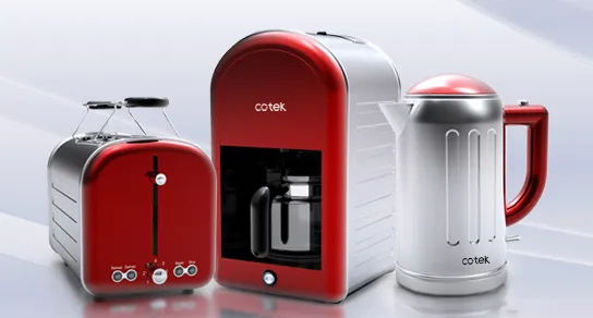 Ningbo cotek factory Stainless Steel Cordless retro 2200W Electric kettle with heating element