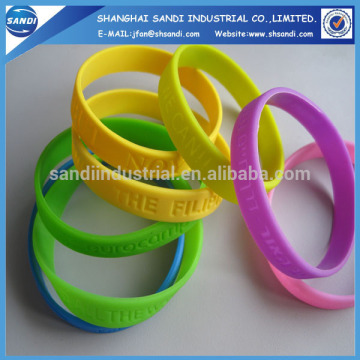 promotional Lovely printed silicone bracelet