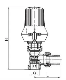 Floor heating Thermostatic Radiator Valve