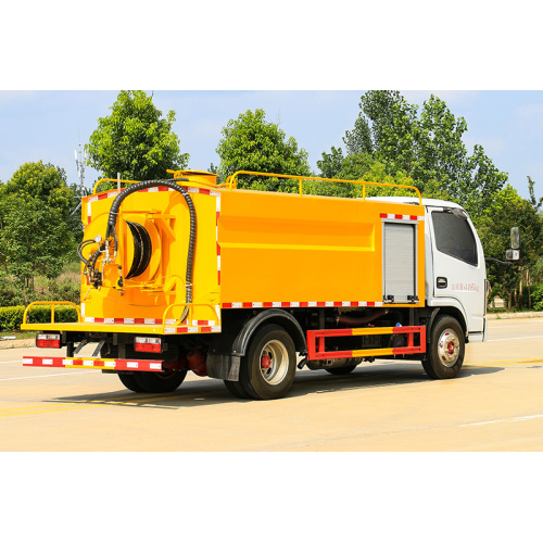 Dongfeng Dolika 4m ³ High Pressure Cleaning Vehicle