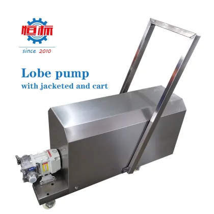 Chocolate Cam Rotor Pumps: Positive Displacement Pump for Chocolate Transfer