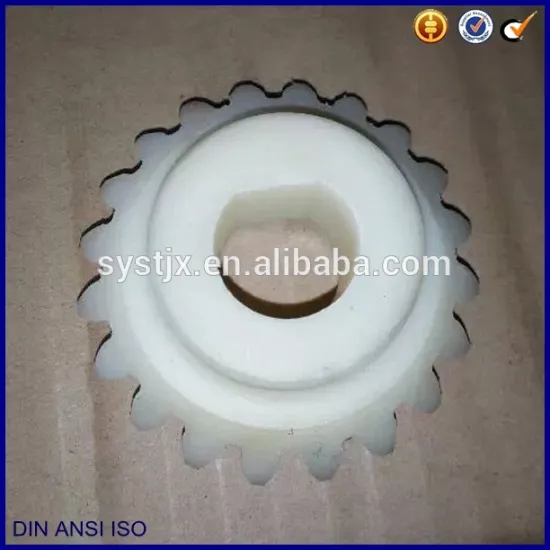 Equipment parts industrial plastic nylon bevel gear