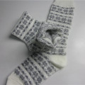 Full Snow Jacquard Knit Socks