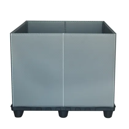 PP Collapsible Turnover Box for Pallet Storage