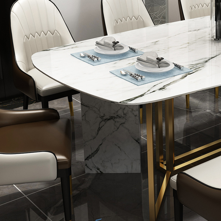 Marble Top Dining Room Table sets