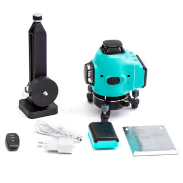 Professional Construction Nivel Laser Level with 16 Line, Green Beam, and Auto Rotary Function