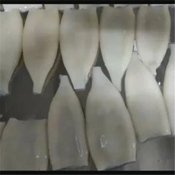 IQF Cleaned Frozen Squid Tubes Todarodes Pacificus U10
