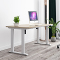 Dual Motors 4 Beine stehende Schreibtisch einstellbare Höhen Desk Home Office Computer Workstation Electric Sit Stand Up Tisch