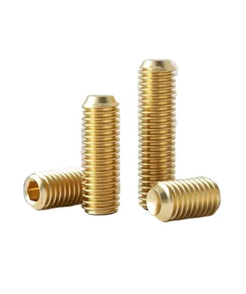 Hot Selling DIN913 DIN916 Brass Set Screws - Hex Socket Set Screws