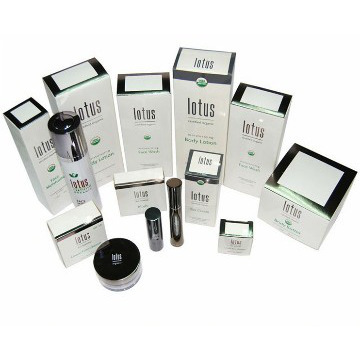 perfume packaging box with custom uv&foil logo cosmetics packaging box