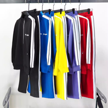 Groothandel op maat gemaakte privéetiket gewoon lege jongen en meisjes joggen tracksuit sportkleding voor schooluniformen