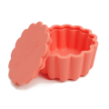 Vaso de silicona para refrigerios con tapa Envase para refrigerios para niños pequeños