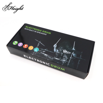 Professional Electric Drum Silicone Set: Portable, Practice-Friendly Roll-Up Drum for Musicians
