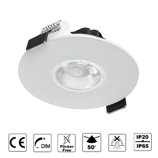 Vertex downlight for bathroom