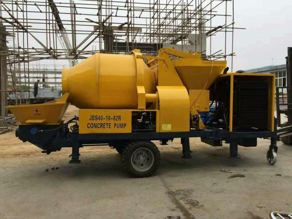 1 Concrete Pump With Mixer Jbt 40r