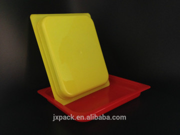 Disposable Colorful Plastic Tray For Food
