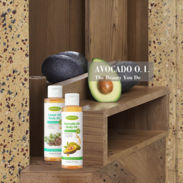 MIDUO Factory OEM 120ML Avocado Scented SPA Massage Body Oil