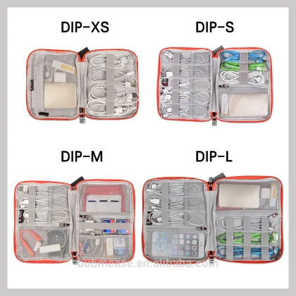 BUBM convenient and efficient organizer case for electronics accessories cable earphone organizer bag