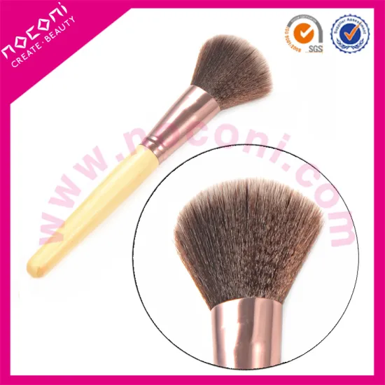 NOCONI professional synthetic hair bamboo blush brush