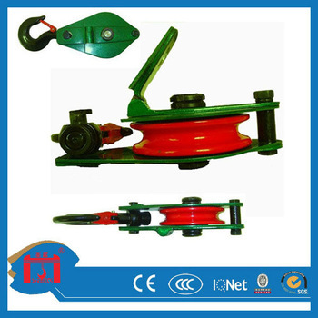 Single Wheel Hook Type Cable Pulley Block