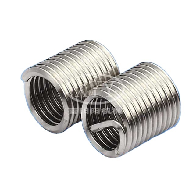 Industrial Stainless Steel SUS304 M6*1  Repair Wire Thread Insert Standoff Custom Size M1.6 M2 Applications