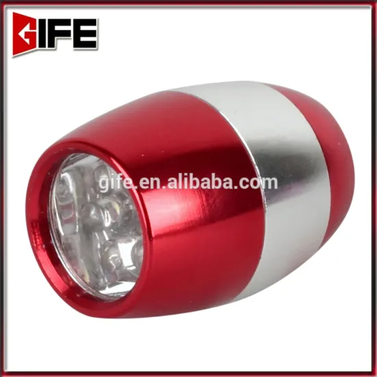 GF-6060 Hot Sale 2*CR2032 Battery 6 LED Small torch flashlight led torch key chain light flashlight