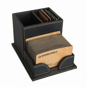 Pen/Name Card Holder with Simple and Elegant Box, Various Colors Available