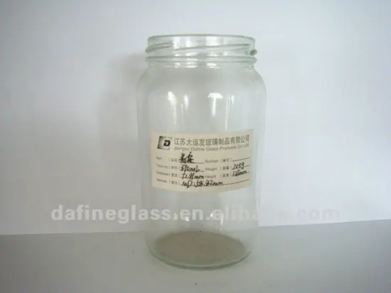 350ml Screw Cap Pickles Bottle/Glass Jar with screw cap