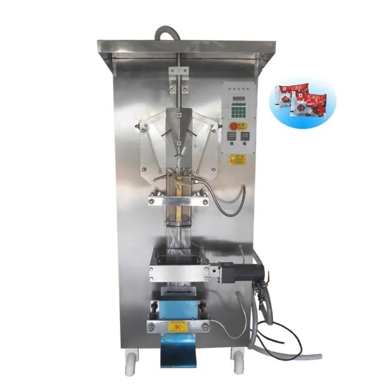 Plastic Juice Water Bag Filling and Sealing Machine