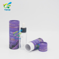 Tubo de papel kraft personalizado y reciclado para el embalaje de cajas de papel cosmético de botella de aceite esencial