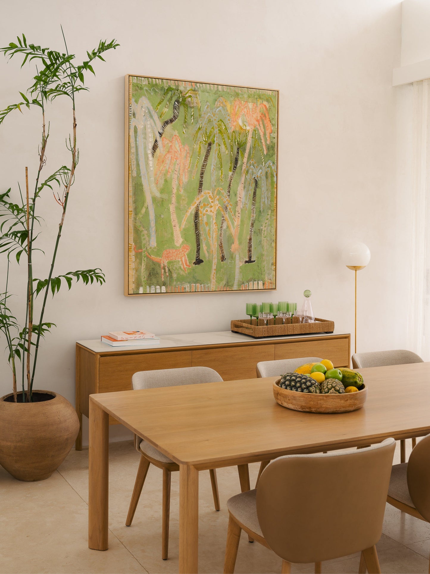 Solid Wood Leg Dining Chair