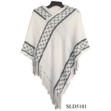 Latest Fashion: Style-Driven Pullover Knitted Sweater Ponchos