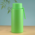 Large capacity straw outdoor portable sports water cup