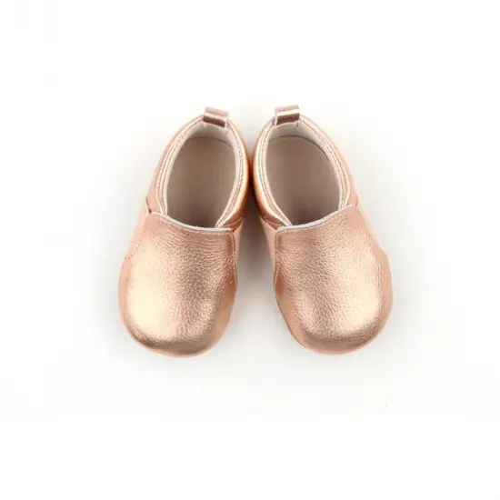 Fashion Gold Leather Baby Toddler Shoes newborn