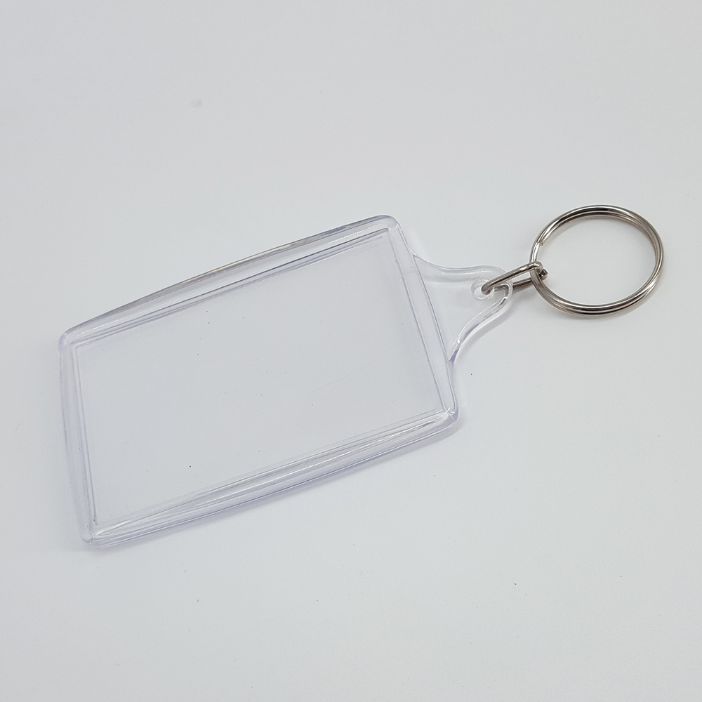 Give-away Gift Vacation Scenery Large Size Clear Keyring