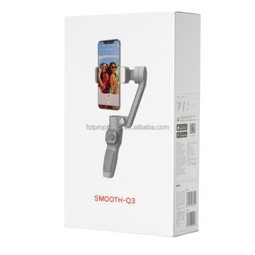 Stocks Smooth Q3 3-Axis Smartphone Gimbal Stabilizer