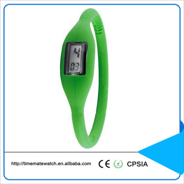 Customized colorful digital silicone bracelet watch king quartz chronograph for children