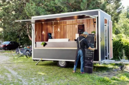 High Quality Fast Coffee Airstream Pizza Oven for Sale in USA