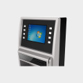 Wandmontierter Banking-Kiosk mit AD-Player