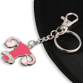 Custom Paw Print Keychain With Lobster Clasp