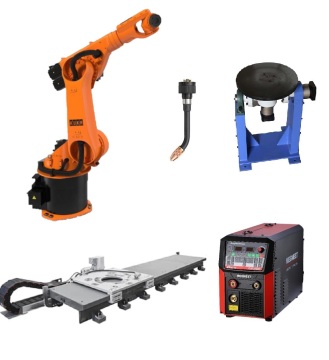 KR 30-3 Robot with CNGBS Track Positioner for Welding and Handling