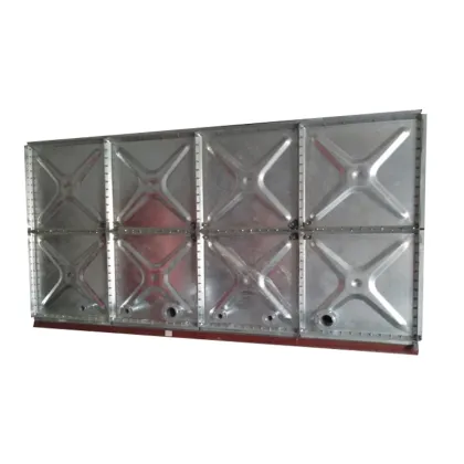 Hot DIP Galvanized Pressed Steel Iron Water Storage Tank